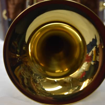 Buescher BU-8 tenor trombone with Brown Case Bronze image 6