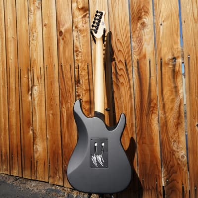 Schecter DIAMOND SERIES Miles Dimitri Baker SVSS - Crimson Red Burst Satin Left Handed 6-String Electric Guitar (Autographed - 2023) image 3