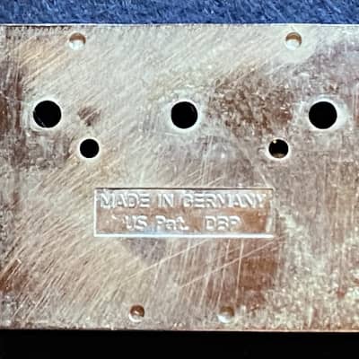 Schaller BB-0318-010 Chrome 4-string Bass Bridge Made in Germany image 3