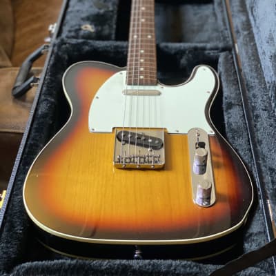 Fender Telecaster 62 Custom Reissue CIJ T-Serial 2007-08 Three Tone Sunburst w/ USA Texas Specials & HSC for sale