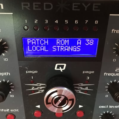 Studio Electronics OMEGA 4 Voice - Limited Edition RED EYE - With ARP, 303, Moog, Obie Filters image 5