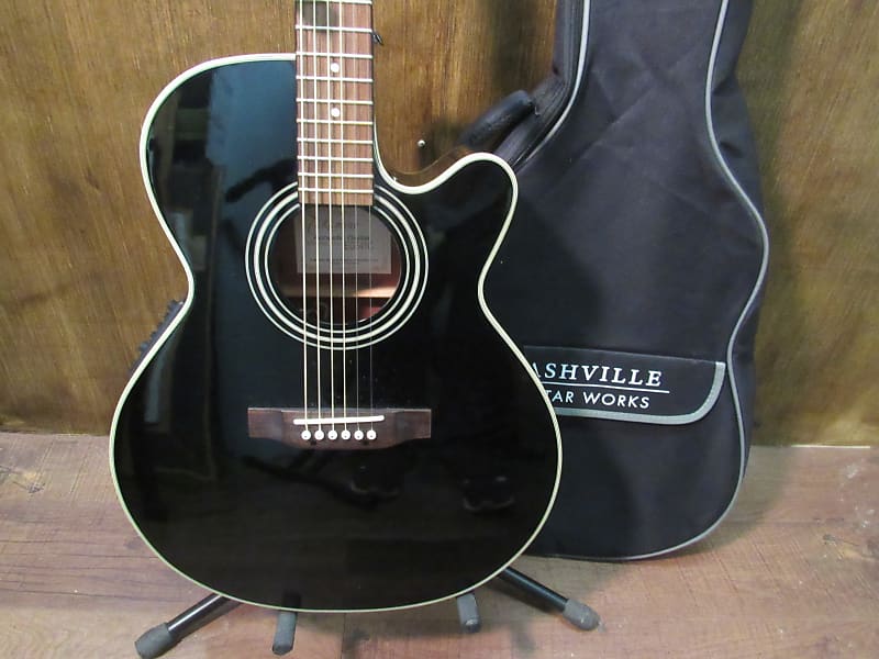Takamine EG541C Acoustic Electric Guitar With New Gig Bag | Reverb