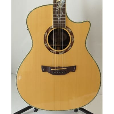 Crafter 35th Anniversary Electro Acoustic Guitar SM Rose Salmon image 2