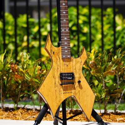 B.C. Rich Exotic Warlock - Spalted Maple image 2