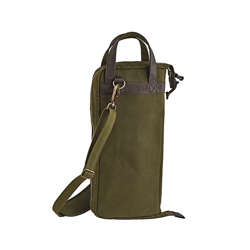 Meinl Waxed Canvas Collection Stick Bag Forest Green | Reverb