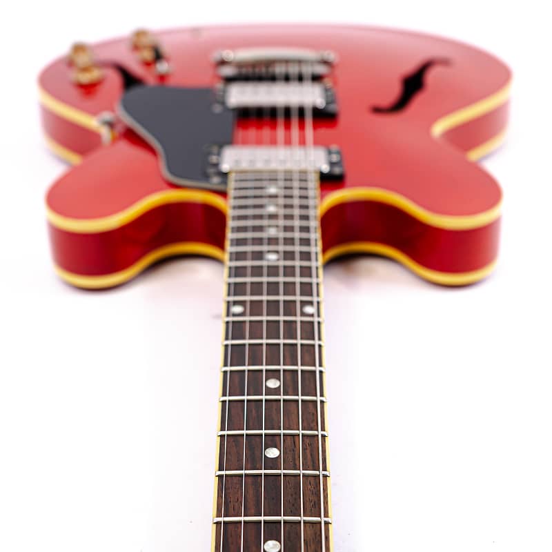Burny RSA-60 ES-335 Style Guitar Cherry Red w/ Dual | Reverb Sweden