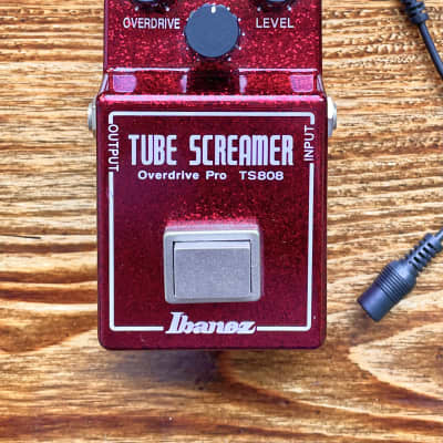 Ibanez TS808 Tube Screamer 40th Anniversary 2019 - Ruby Red Sparkle image 1