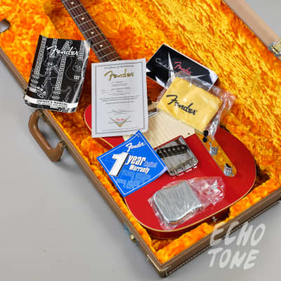 2003 Fender Custom Shop '1960 Telecaster NOS' (Bound Dakota Red, OHSC) image 6