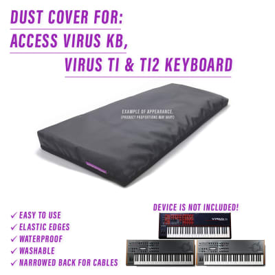 DUST COVER for Access Virus KB // Access Virus Ti / Ti2 Keyboard