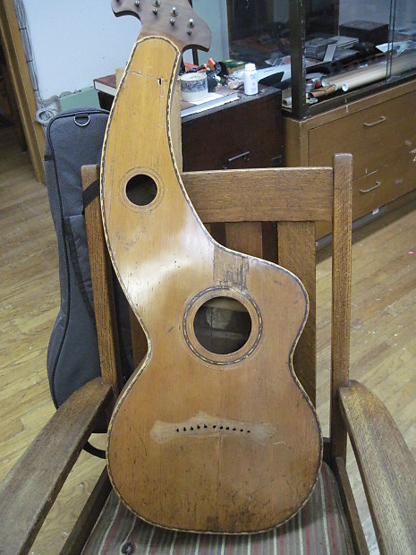 Knutsen harp shop guitar