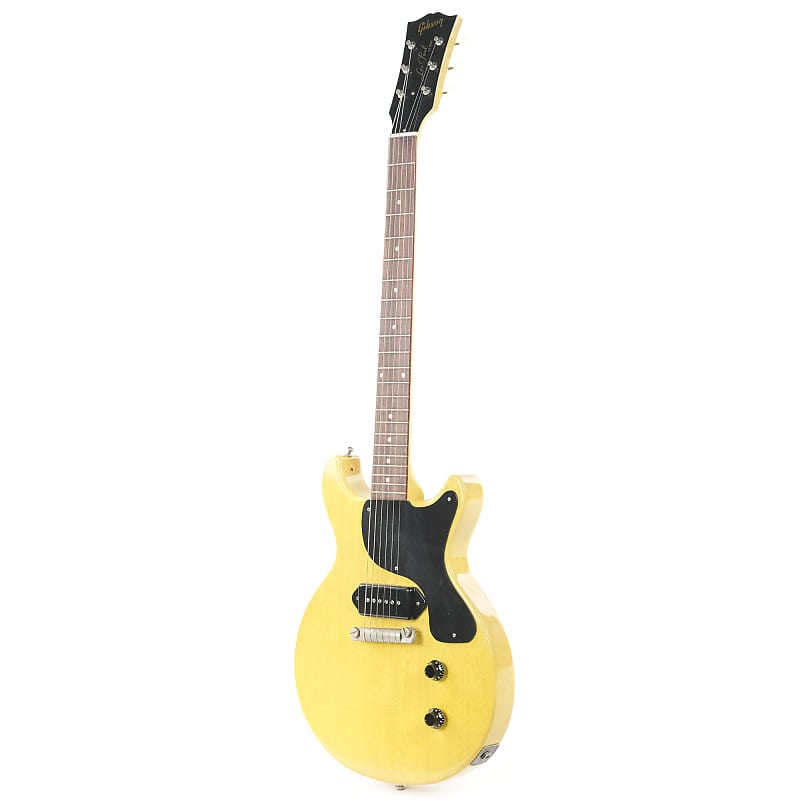 Gibson Les Paul Junior Double Cutaway TV yellow Owned By