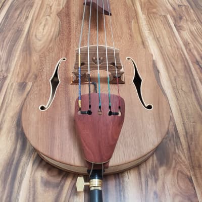 Acoustic Electric Upright Bass 1/2 Scale 5 String Low B | Reverb