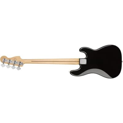 Fender Player Precision Left Handed Electric Bass Guitar, Maple Fingerboard, Black image 2