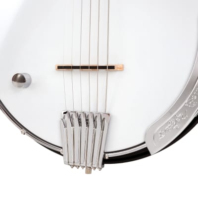 GOLD TONE AC-6+ ELECTRIC LEFTY Composite Resonator BANJITAR banjo GUITAR w/ BAG image 4