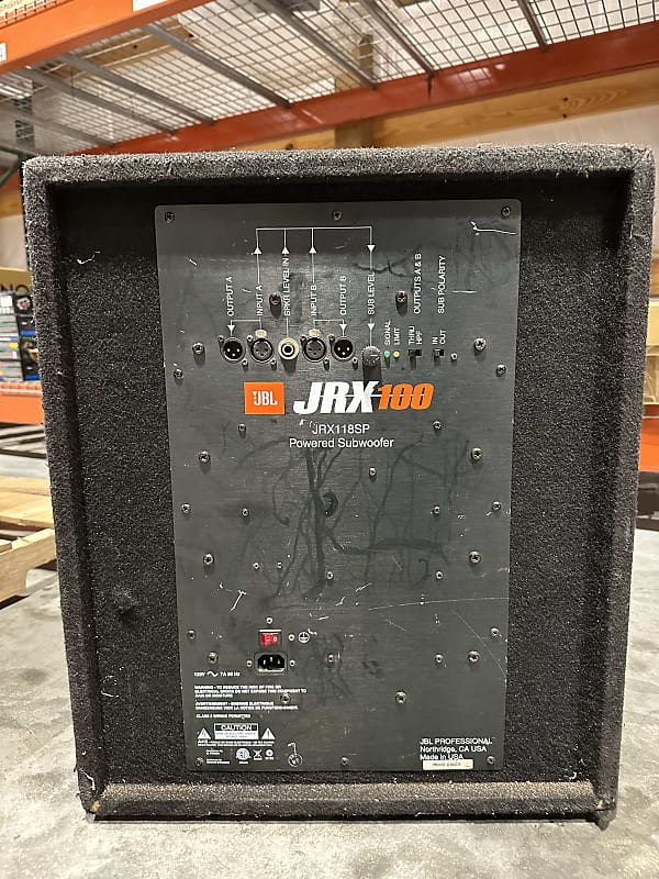 JBL JRX118SP Black Reverb
