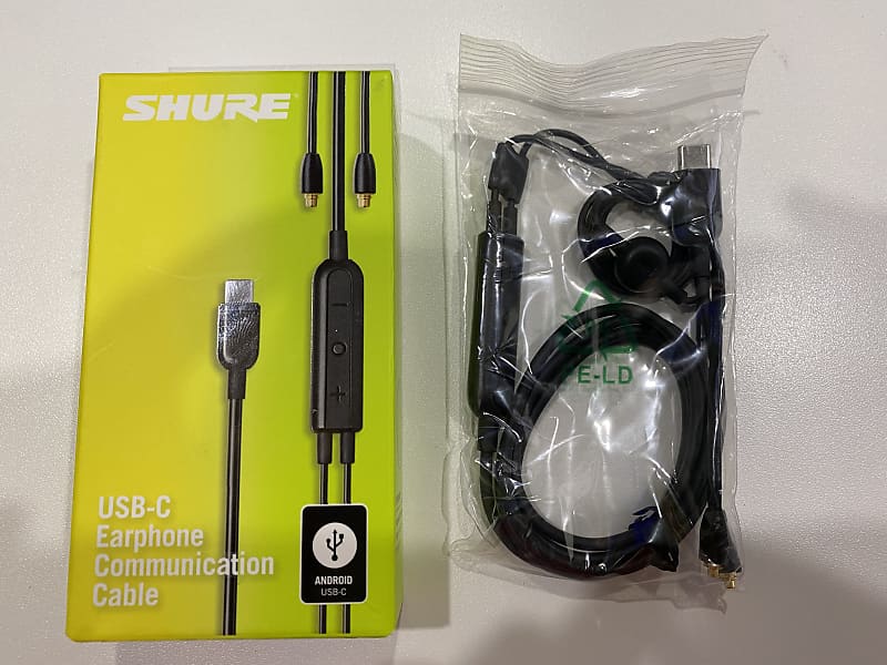 Shure RMCE - USB C Earphone Communication Cable Open Box