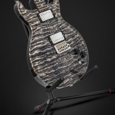 2002 PRS Private Stock Santana III Charcoal Quilt Top Brazilian Rosewood Knaggs WOW TOP collector image 7