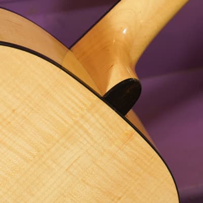2012 Twigg-Smith (Vermont-made, Boutique) Jumbo Guitar (VIDEO! Flamed Maple, Fancy, Ready to Go) image 12