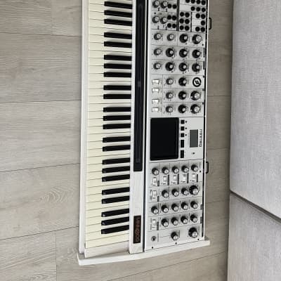 Moog Voyager XL & Moogerfooger Complete Collection (white edition) with lots of accessories White Edition image 23