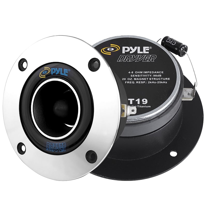 Pyle-Pro PDBT19 3.75 Inch Aluminum Horn Bullet Tweeter - High | Reverb