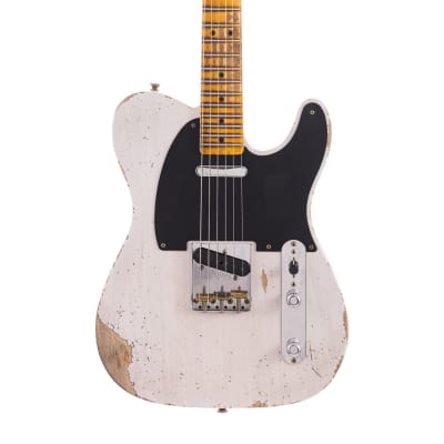 Fender Custom Shop 52 Tele Heavy Relic, Lark Guitars Custom Run - White Blonde (822) for sale