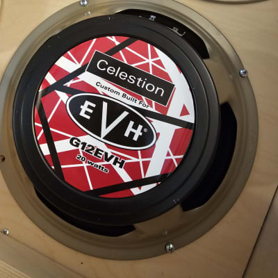 Celestion G12-EVH 8ohm T5658B UK 12" Guitar Cabinet Speaker #2 2014 - Red and Black image 2