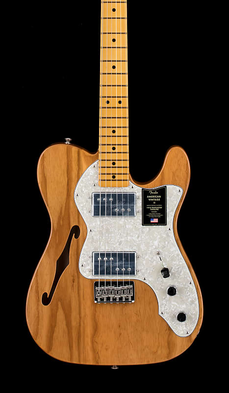 Fender American Vintage II 1972 Telecaster Thinline - Aged | Reverb