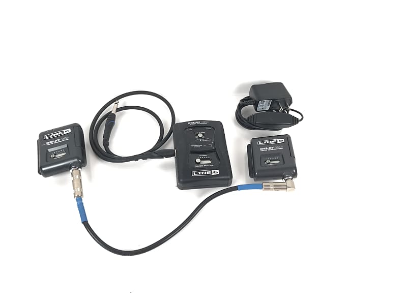 Line 6 Relay G30 Wireless Guitar System RX506 Receiver TBP06 Reverb