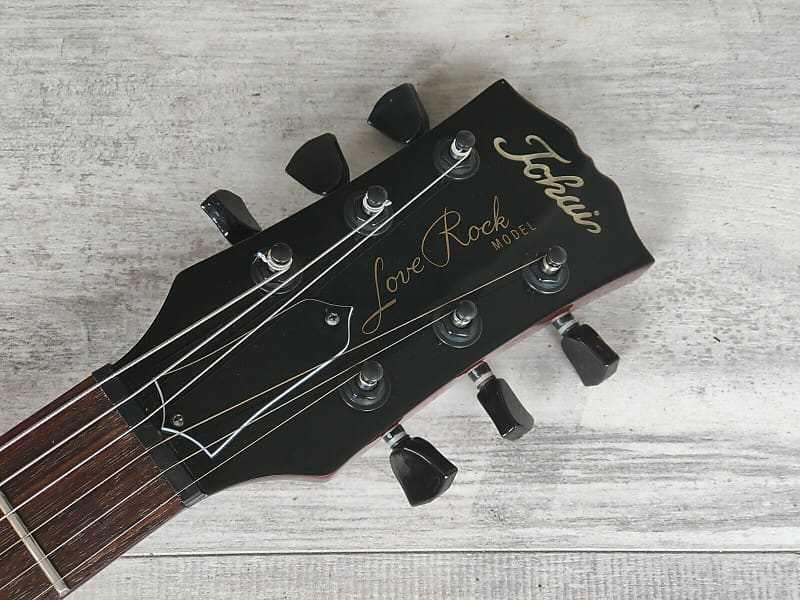 ギター TOKAI LoveRock Lespaul Studio 1995 Tokai ALS Series Love Rock Les Paul Studio (Black/Red