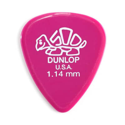 Dunlop 41B114 Delrin Acoustic Standard 1.14mm Guitar Picks (36-Pack)