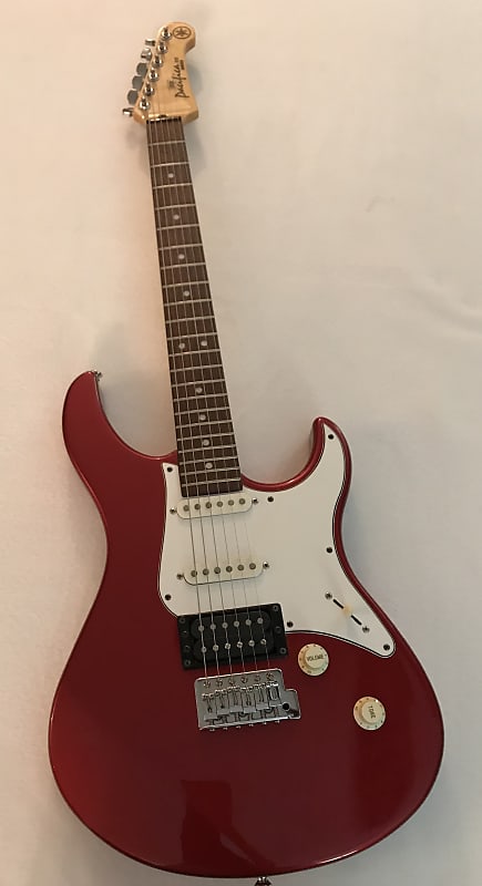 Yamaha Pacifica 512 Superstrat 1990 Metallic Red | Reverb