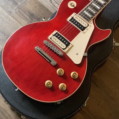 2011 Gibson Les Paul Traditional Pro Trans Red image 8