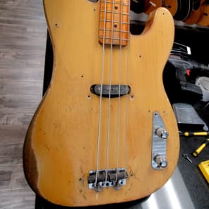 Fender  Precision Bass with matching Tweed Bassman amp Set 1951 See Thru Blonde image 10