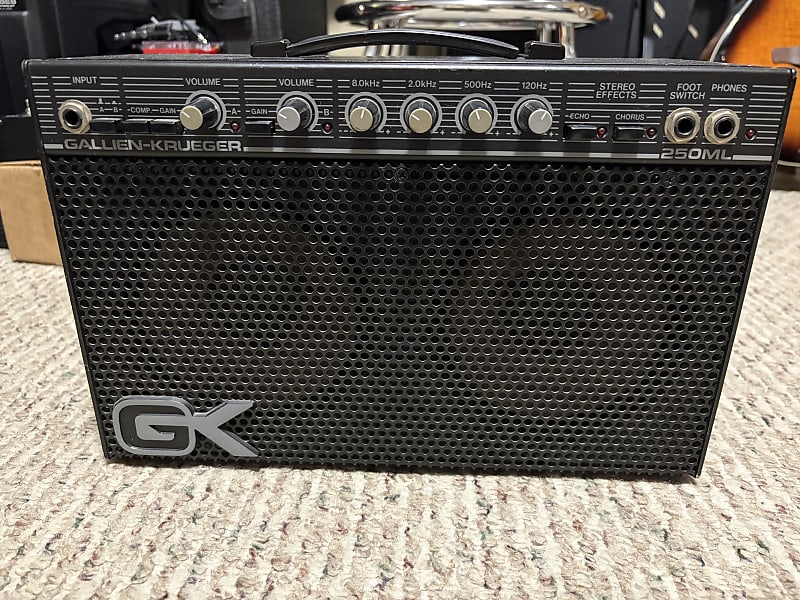 Gallien-Krueger 250ML 100-Watt Stereo Lunchbox Guitar Combo | Reverb