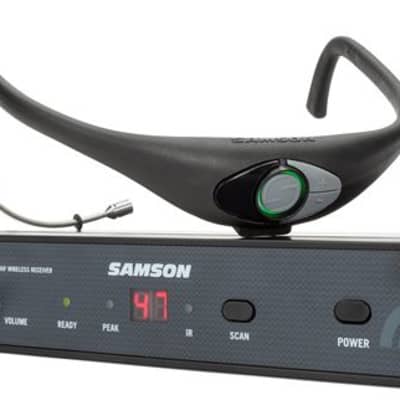 サムスン　Airline88 Headset Wireless System Samson AirLine 88 AH8 Fitness Headset UHF Wireless System - Sound
