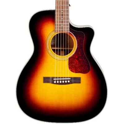 Guild OM-140CE Westerly Orchestra Electro Acoustic Guitar, Sunburst for sale
