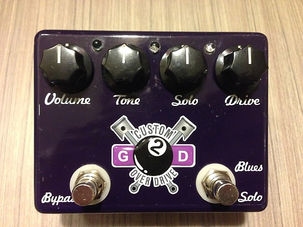 G2D Custom Overdrive pedal.