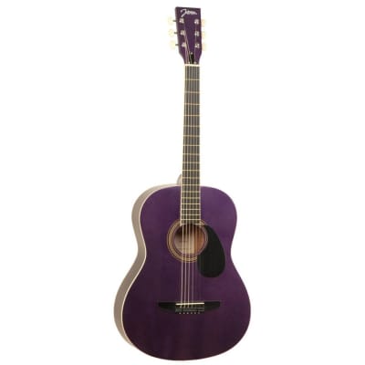 Johnson JG-650-TBL Thinbody Acoustic Guitar with Pickup, Blueburst