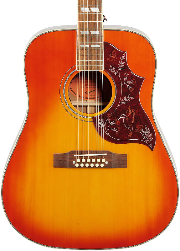 Epiphone hummingbird deals acoustic electric guitar