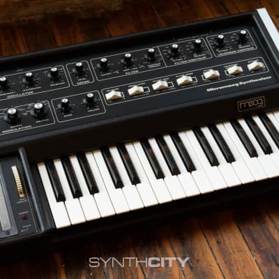 1970s Moog Micromoog Synthesizer (Serial No. 5591) Serviced image 3