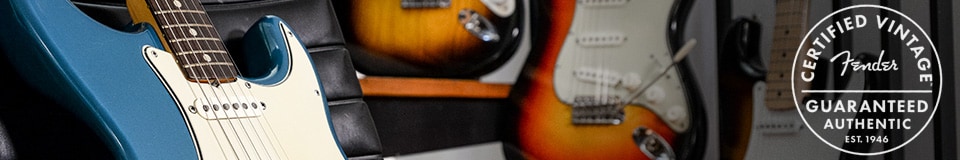 The Fender Certified Vintage®  Reverb Shop