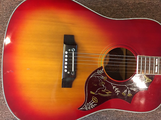 Dixon hummingbird best sale guitar