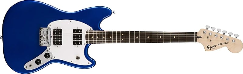 Fender Squier Bullet Mustang HH IMPBL 2018 Blue image 1