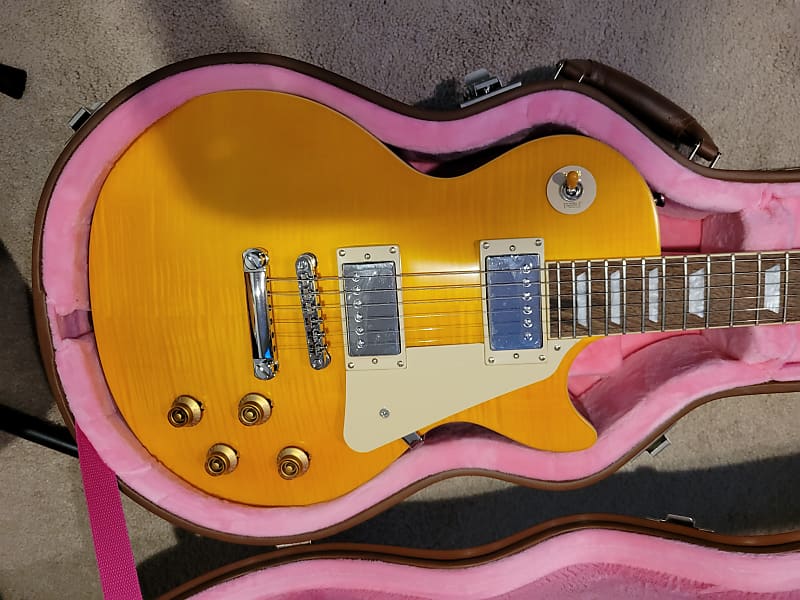 Epiphone '59 Les Paul Standard Outfit LimitedEdition Lemon Reverb