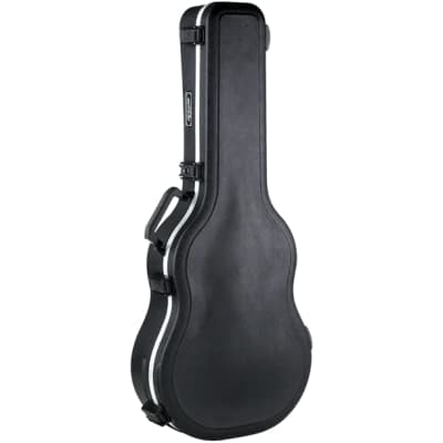 SKB 1SKB-18 Deluxe Dreadnought Acoustic Guitar Hard Case with TSA Latches 2010s - Black image 4