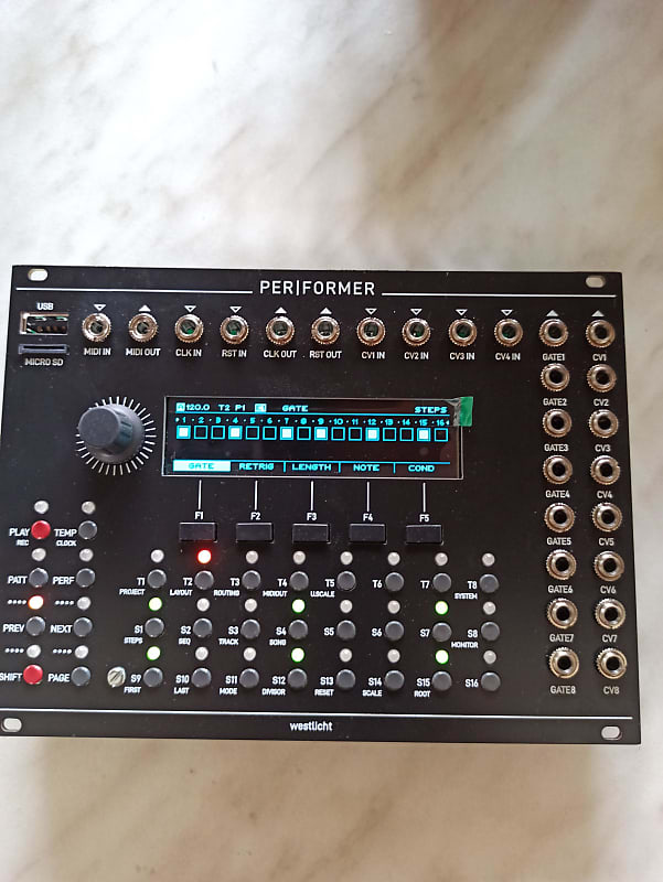 Westlicht Performer // 8track CV/gate/MIDI sequencer NEW Reverb