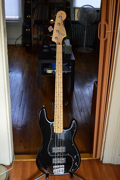 Fender  Blacktop Precision Bass with a jazz bass neck and upgraded electronics image 1