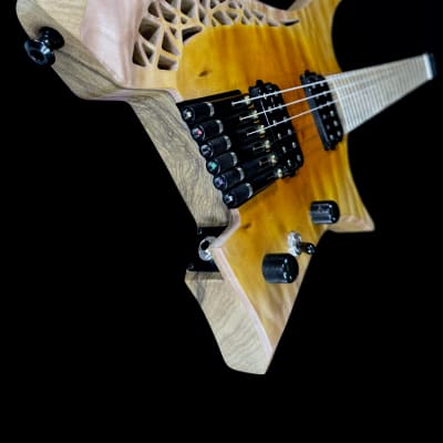 OD Guitars Minerva - High Grade Quilt Maple Top - Black Limba Body image 17