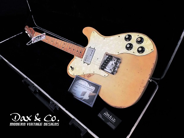AWESOME Blonde Fender Telecaster Custom Relic W/CASE! Dax&Co