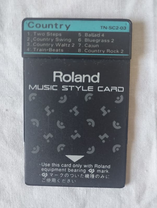 Roland TN-SC2-03 Country Styles card for E series image 1